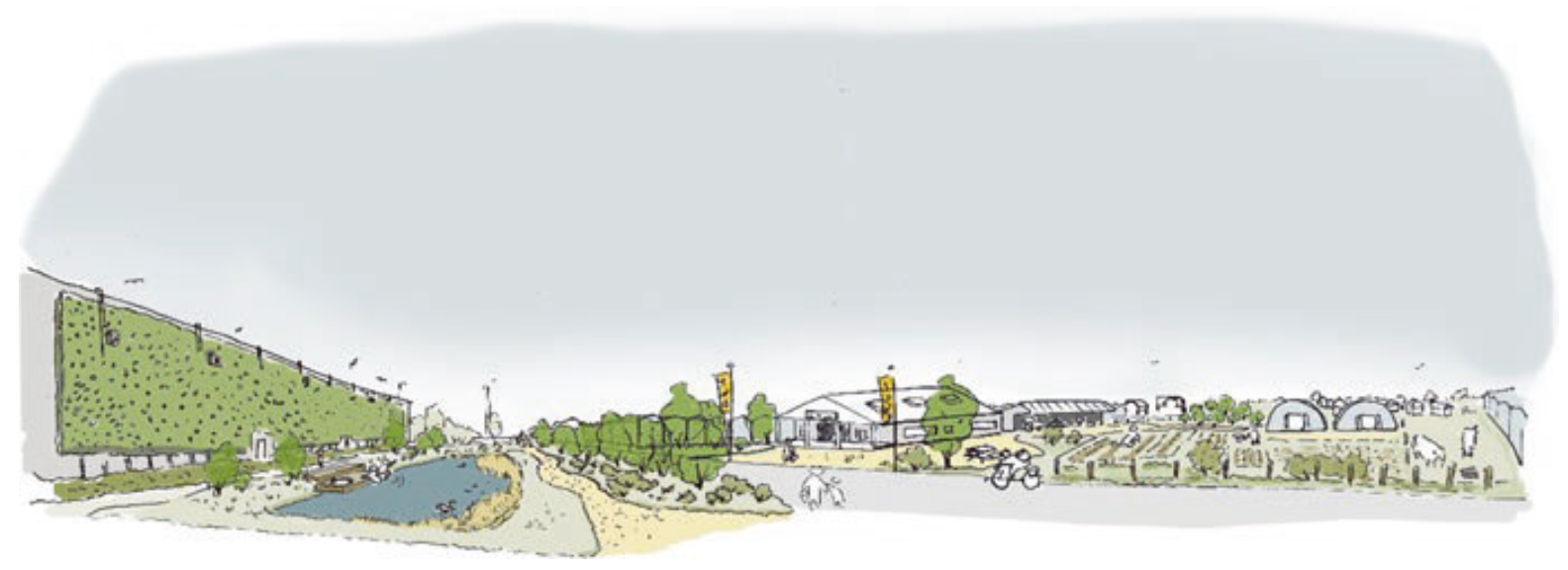 Impressie van ontwerpvoorstel (van den Brink 2021). 